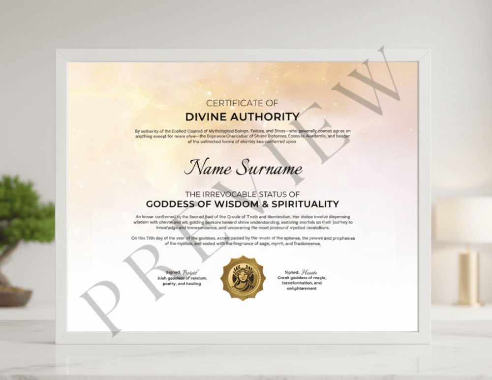 Goddess of Wisdom & Spirituality | Wisdom and Spirituality (3 Variations)
