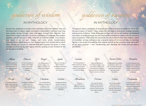 Goddess of Wisdom & Business - Radiance