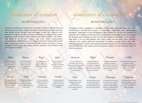 Goddess of Wisdom & Creativity - Radiance