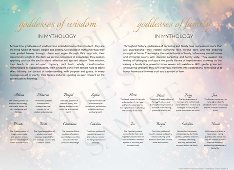 Goddess of Wisdom & Family - Radiance