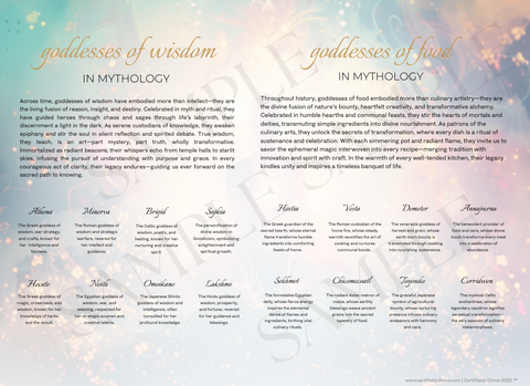 Goddess of Wisdom & Food - Radiance