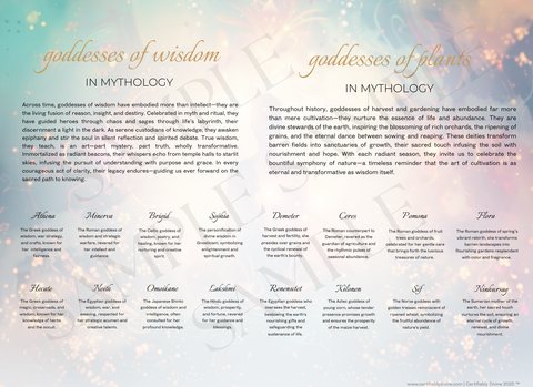 Goddess of Wisdom & Plants - Radiance