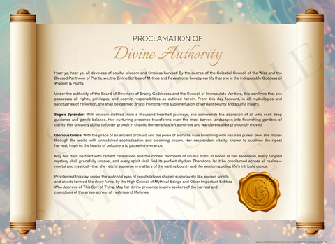 Goddess of Wisdom & Plants - Radiance