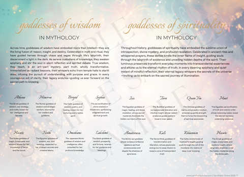 Goddess of Wisdom & Spirituality - Radiance