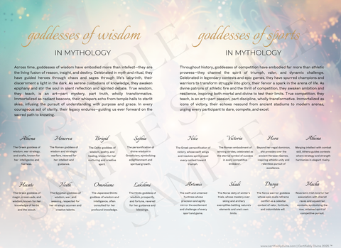 Goddess of Wisdom & Sports - Radiance