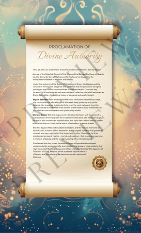 Goddess of Wisdom & Beauty | Wisdom & Beauty (3 Variations)