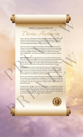 Goddess of Wisdom & Family | Wisdom & Family (3 Variations)