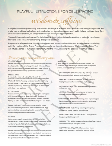 Goddess of Wisdom & Coffee | Wisdom and Caffeine (3 Variations)